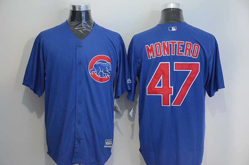 Chicago Cubs #47 Miguel Montero Blue New Cool Base Stitched Baseball Jersey,We sell and wholesale Chicago Cubs #47 Miguel Montero Blue New Cool Base Stitched Baseball Jersey on line form chian!